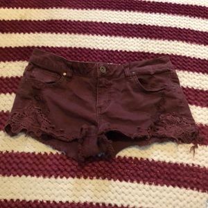 jean shorts